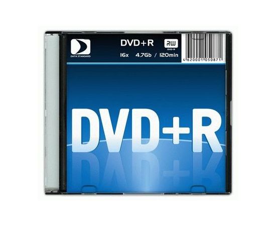 786255 - К/д DVD+R Data Standard 16X 4,7Гб Slim (200!) (1)