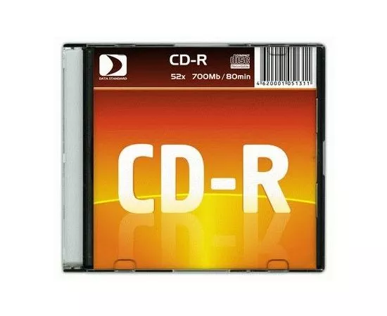 786258 - К/д CD-R Data Standard 52X 700Мб Slim (200!) (1)