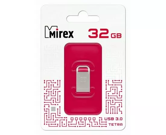 787427 - Флэш-диск USB 3.032 ГБ Mirex TETRA 32GB (ecopack) (1)