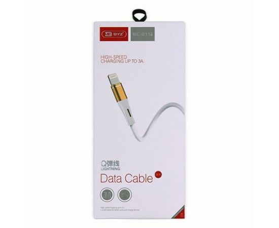 787585 - Кабель USB(A)шт. - 8pin шт. (iphone) BYZ BC-015i, 1,2 метра, белый (1)