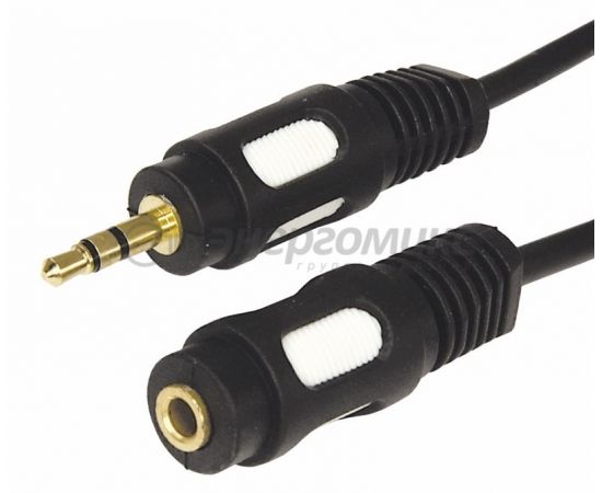 559651 - Аудио кабель Jack3,5 шт. стерео - Jack3,5шт. стерео 3М (GOLD) REXANT цена за шт (10!), 17-4015 (1)