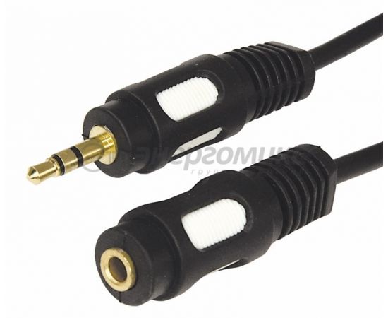 559652 - Аудио кабель Jack3,5 шт. стерео - Jack3,5шт. стерео 5М (GOLD) REXANT цена за шт (10!), 17-4016 (1)