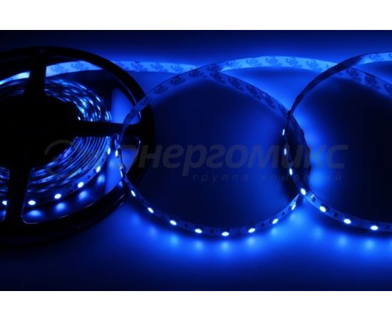 607926 - Neon-night св/д лента открытая, 10мм, IP23, SMD 5050, 60 LED/m, 12V, синяя, 5 м, 141-463 (1)