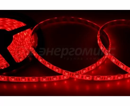 607946 - Neon-night св/д лента силикон, 10мм, IP65, SMD 5050, 60 LED/m, 12V, красная, 5 м, 141-491 (1)