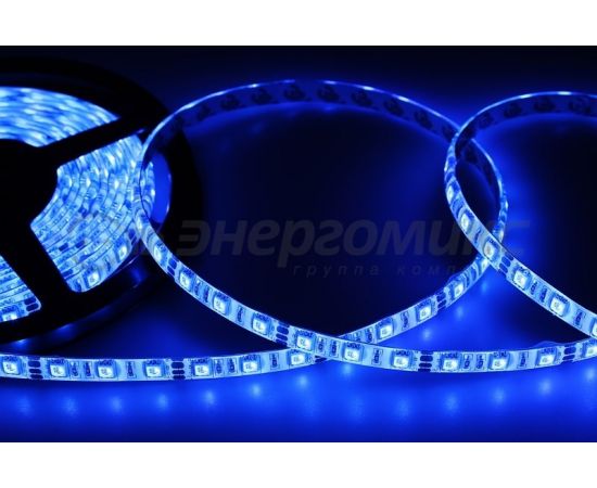 607947 - Neon-night св/д лента силикон, 10мм, IP65, SMD 5050, 60 LED/m, 12V, синяя, 5 м, 141-493 (1)