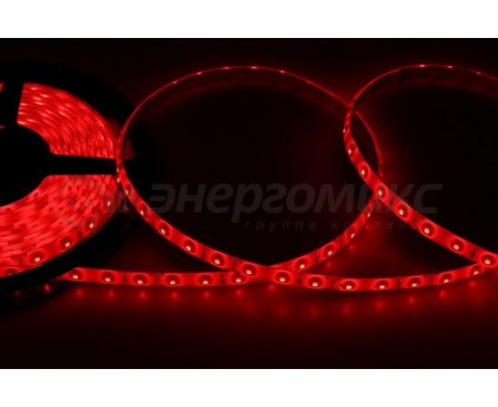 607954 - Neon-night св/д лента силикон, 8мм, IP65, SMD 3528, 60 LED/m, 12V, красная, 5 м, 141-351 (1)