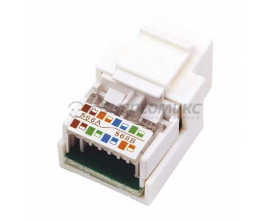 608744 - Гнездо вставка RJ-45 (Keystone Jack) CAT5e, ТИП-1 REXANT цена за шт (10!), 03-1011 (1)