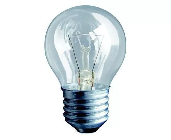 239113 - Лампа накал. Искра P45 E27 40W шар прозрачная (1)