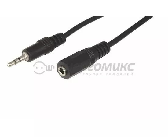 329830 - Аудио кабель удлинитель для наушников Jack3.5шт. - Jack3.5гн. 5 м REXANT 17-4006 (1)