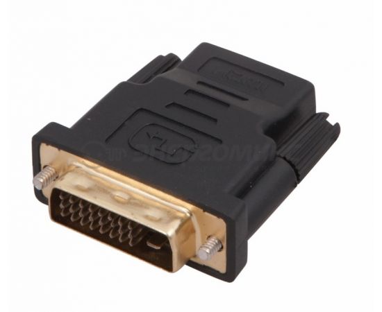 610704 - Переходник шт.DVI - гн.HDMI GOLD REXANT цена за шт (10!), 17-6811 (1)