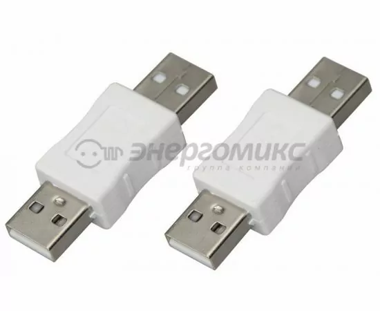 610717 - Переходник USB(A)шт. - USB(A)шт. REXANT цена за шт (50!), 18-1170 (1)