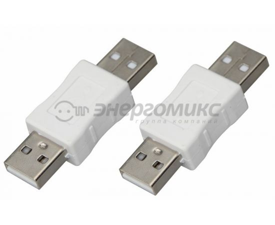 610717 - Переходник USB(A)шт. - USB(A)шт. REXANT цена за шт (50!), 18-1170 (1)