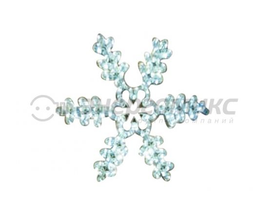 634565 - Фигура световая Снежинка резная цвет белый, размер 45*38 см 501-222 Neon Night (1)