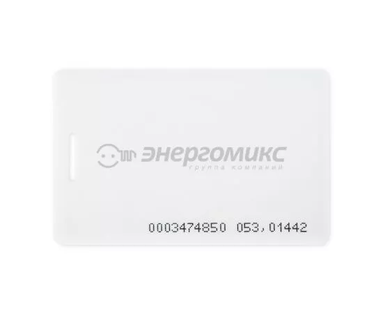 644884 - REXANT Электронный ключ (карта с прорезью) 125KHz формат EM Marin цена за шт (100!), 46-0227 (1)