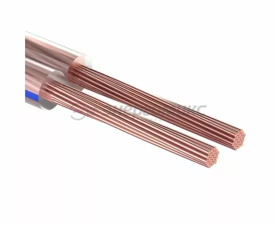 657204 - REXANT кабель акустический, 2x0.25 мм, прозрачный BLUELINE, 20 м. 01-6201-3-20 (1)