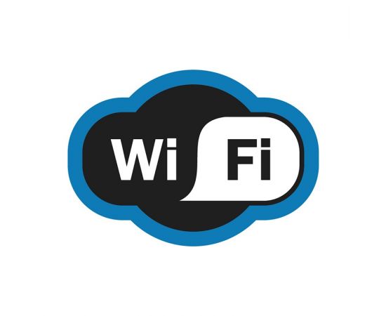 711542 - Табличка ПВХ «Зона Wi-Fi» 200х150 мм REXANT (5!), 56-0017-2 (1)