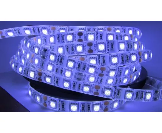 659725 - General PRO лента св/д 12V 14.4W/m 60led/m IP65 RGB гермет 5м GLS-5050 503920 (1)