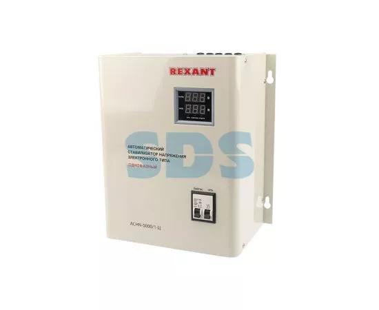 733670 - REXANT Стабилизатор напряжения настенный 5000Вт АСНN-5000/1-Ц, 11-5013 (1)