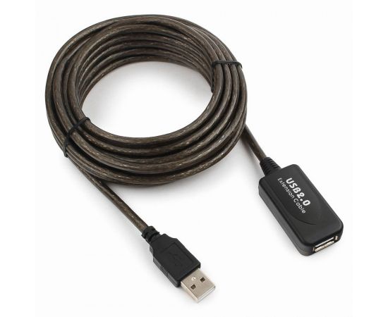 758877 - Кабель удлинитель USB(A)шт - USB(A)гн. 2.0 активный Cablexpert, AM/AF, 5м (1)