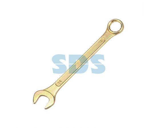 779431 - REXANT ключ комбинированный 14 мм, желтый цинк, 12-5809-2 (1)