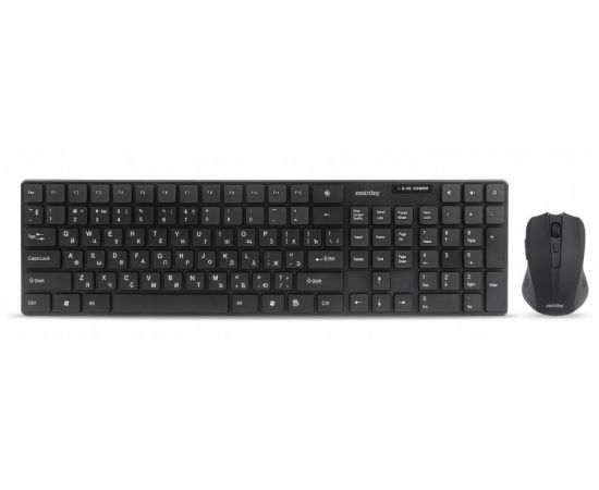 724060 - Комплект клавиатура+мышь Smartbuy ONE 229352AG черный (SBC-229352AG-K) /10 (1)