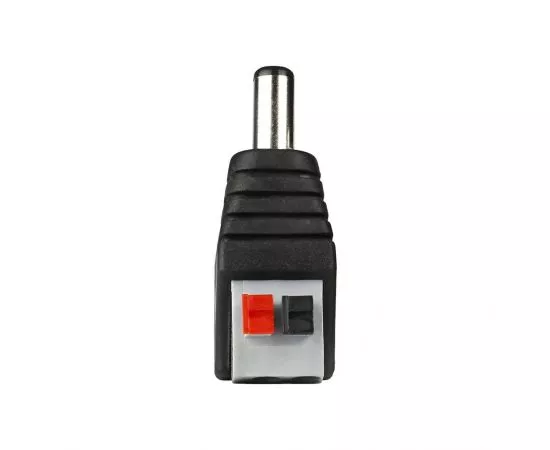 770316 - SmartBuy Разъем штекер питания 2.1х5.5 мм, с быстрозажимным крепежом (2 шт) (A211)/100 (1)