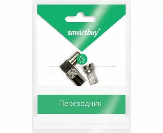 793875 - Переходник гн.F - шт.F Smartbuy, угловой гнездо (K-TV-F)/100 (1)