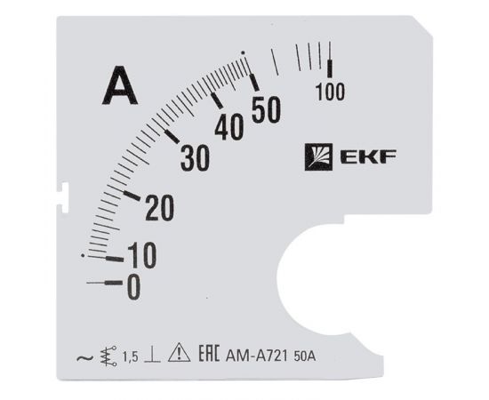 653766 - Шкала сменная для A721 50/5А-1,5 EKF PROxima (1)