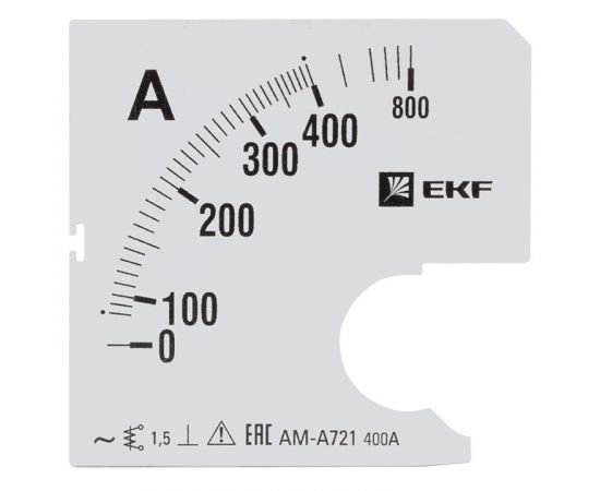 653774 - Шкала сменная для A721 400/5А-1,5 EKF PROxima (1)