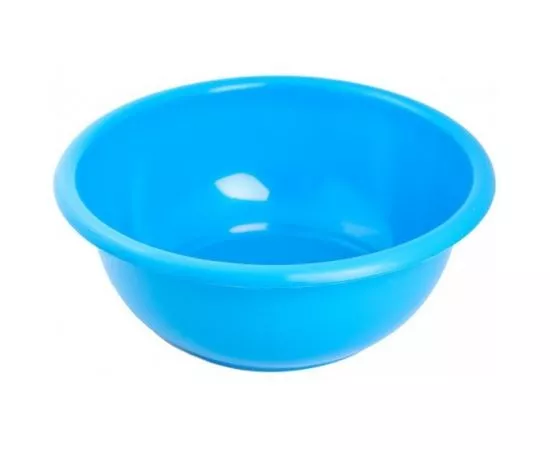 808951 - Таз 12л, круглый, пластик (полипропилен) цвет голубой IS40002/2 Spark Plast (1)