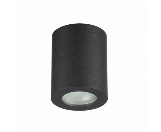 707484 - ODEON LIGHT 3572/1C ODL18 119 черн. накл. накл. св-к IP44 GU10 1*50W AQUANA 75x75 (1)