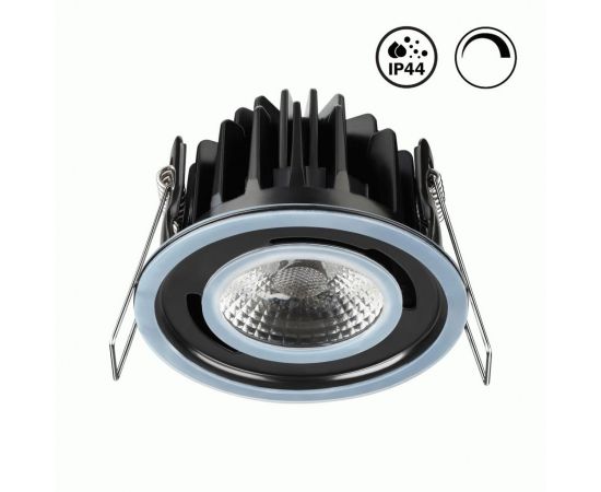 731765 - NOVOTECH 358342 NT19 000 черный Встр. влагозащищённый димм. св-к IP44 LED 3000К 8W 220-240 84x56 (1)