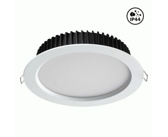 731849 - NOVOTECH 358306 NT19 000 белый Встр. св-к б/драйвера IP44 LED 4000K 20W 85-265V DR (1)