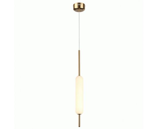 789148 - ODEON LIGHT 4794/12L PENDANT ODL21 009 бронзовый/бел. св-к подвесной св/д 12W диаметр 60мм REEDS (1)