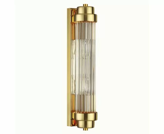 789208 - ODEON LIGHT 4822/2W WALLI ODL21 505 золотой/прозр. св-к бра E14 2x40W 420x80 LORDI (1)