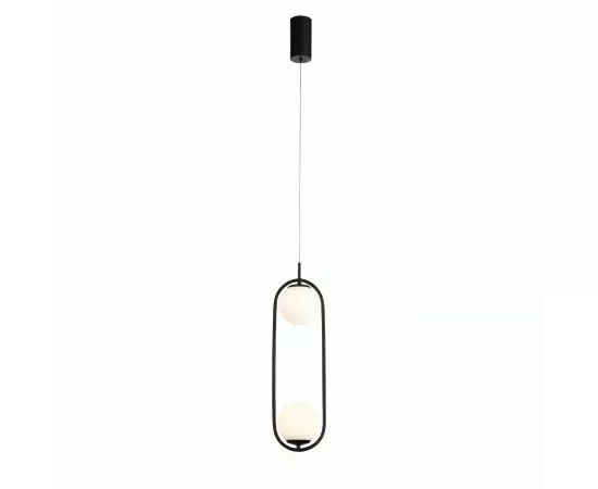 790881 - ST LUCE Подвес св/д 2x8W(1248lm) 4000K 130x165x600 Черный/Белый IP20 SL395.403.02 (1)