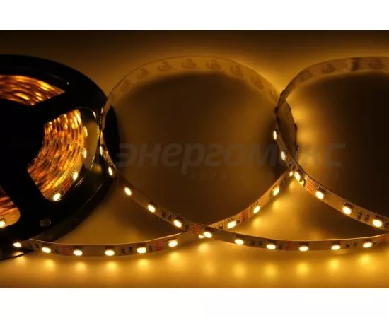 607927 - Neon-night св/д лента открытая, 10мм, IP23, SMD 5050, 60 LED/m, 12V, тепло-белая, 5 м, 141-466 (1)