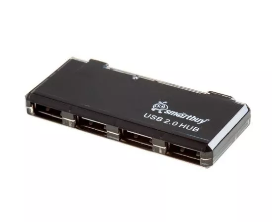 650315 - USB-Хаб Smartbuy 4 порта черный (SBHA-6110-K) (1)