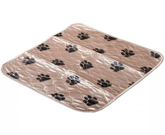 761298 - Пеленка для собак/кошек 53х53см многоразовая впитывающая бежевая ZooOne (1)