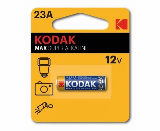 812214 - Э/п Kodak MAX SUPER Alkaline 23A 1BL (3LR50, LRV08, 8LR932) K23A-1(60/240/21600) 6055 (1)