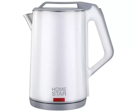 812972 - Чайник электр. HomeStar HS-1036 Белый (диск, 1,8л), 1,5кВт, двойной корпус, 102750 (1)