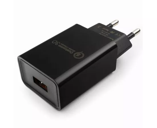 712100 - Блок питания Cablexpert 220V - 5V (5V, 3000mA) USB MP3A-PC-17, черный (1)