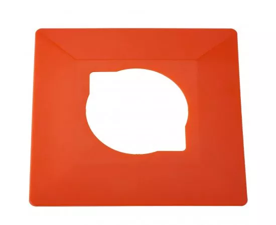 780481 - Bylectrica рамка декор. защитная под выкл./роз. оранжевый (накладка) ЮЛИГ.735212.410 (1)