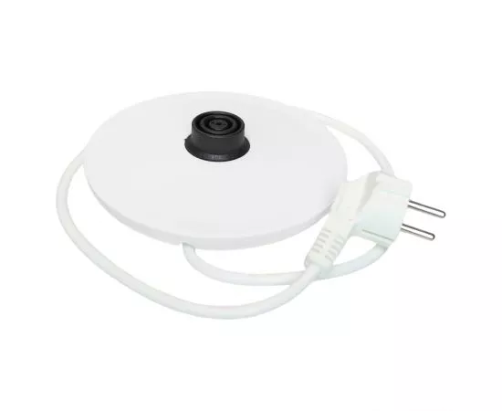 758801 - Чайник электр. DITTER DT-1007W Белый (диск, 1,7л) 2,2кВт, пластик (8)