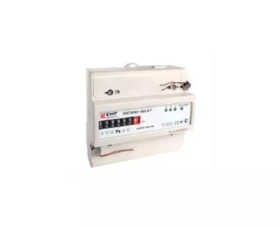 459907 - EKF Счетчик электрической энергии СКАТ 301М/1 - 10(100) Ш Р  30104Р (1)