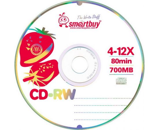 695494 - Smartbuy CD-RW 80min 4-12x CB-25/250/ (1)