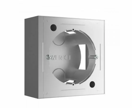 817816 - Werkel Коробка для накладного монтажа (серебряный) 85x85x33 IP20 W8000006 a053527 (1)