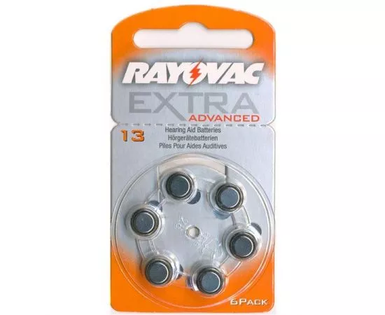 343961 - Элемент питания RAYOVAC Extra 13 BL6 (1)