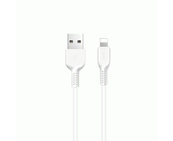 731027 - Кабель USB(A)шт. - 8pin шт. для iPhone 5/6/7/8/X, Ipod, Ipad hoco X20, AM/Lightning M, белый, 1м (1)