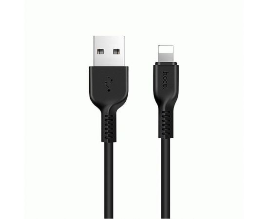 731029 - Кабель USB(A)шт. - 8pin шт. для iPhone 5/6/7/8/X, Ipod, Ipadhoco X13, AM/Lightning M, черный, 1м (1)